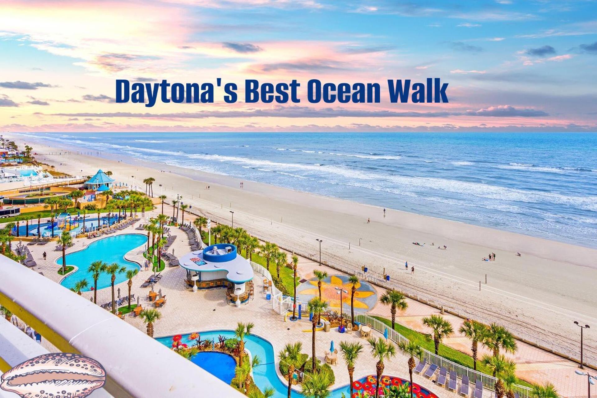 3 Bedroom Oceanfront Jacuzzi Wyndham Ocean Walk - Live Your Bucket List 2125 Daytona Beach Kültér fotó